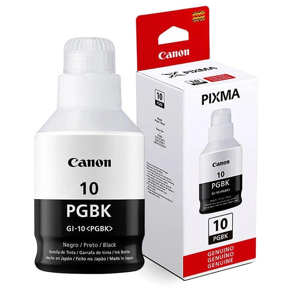 Tinta Canon Gi-10 Preto Gi10 G10 G6010 G7010 Gm2010 Gm4010 Original 170ml