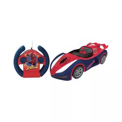 Carro Controle Remoto Candide Overdrive Spider Man com 7 Funções