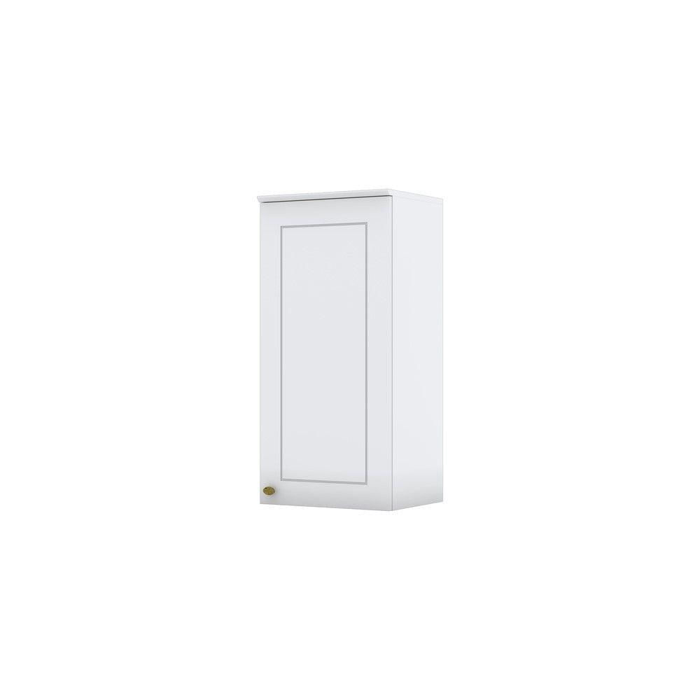 Armário Aéreo 40 Cm 01 Portas Amy Branco Hp Casa 812 Branco Hp