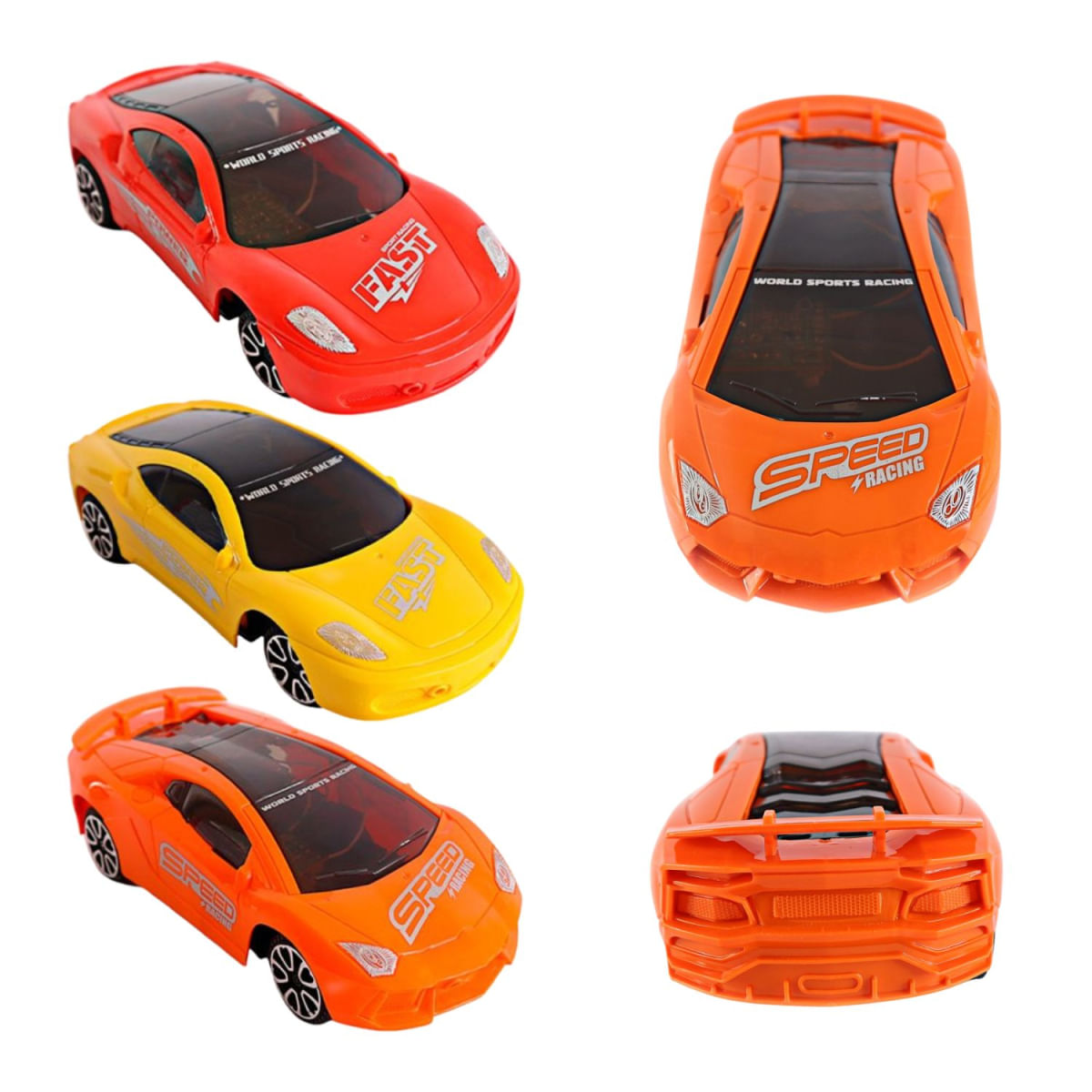 Carrinho com Controle Remoto Speed Racing com 02 Funções