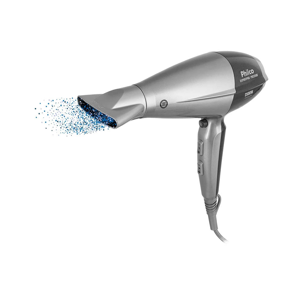 Secador de Cabelo Philco Expertpro PSC2500 Prata - 2000W