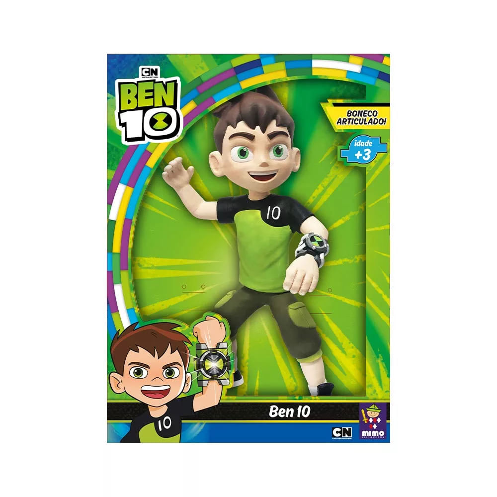 Boneco Gigante Ben 10 Mimo com 45cm - Le biscuit