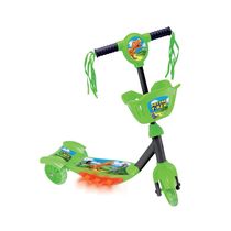 Patinete de 3 Rodas com Led e Som