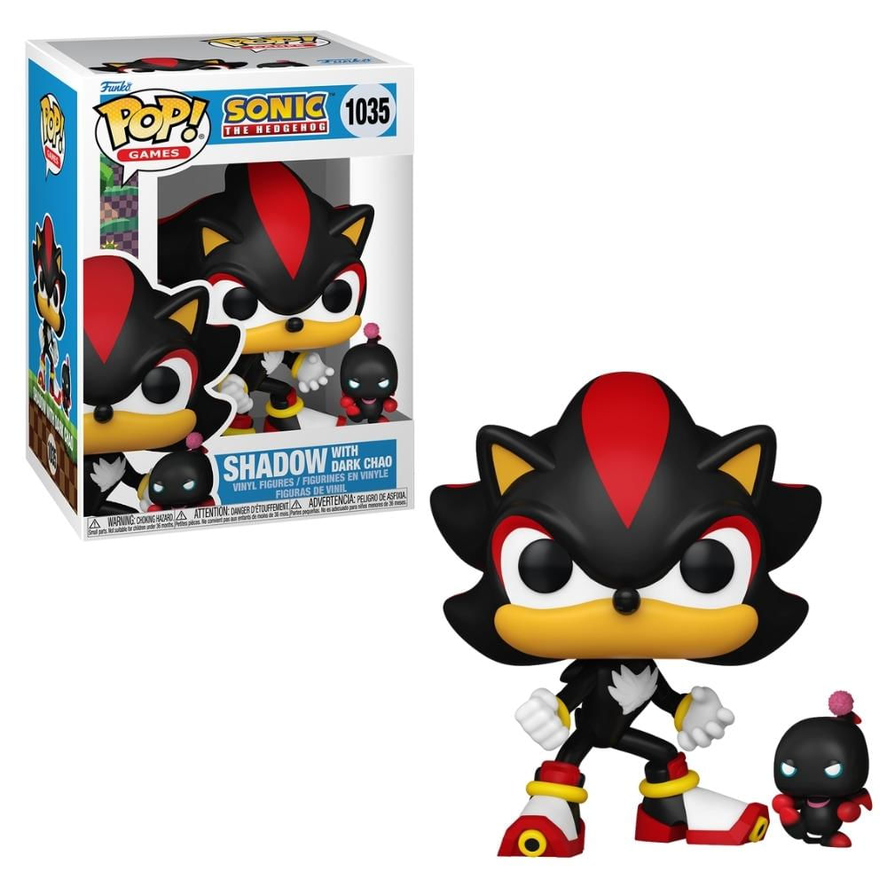 Boneco Funko Pop & Buddy Sonic the Hedgehog Shadow Dark Chao