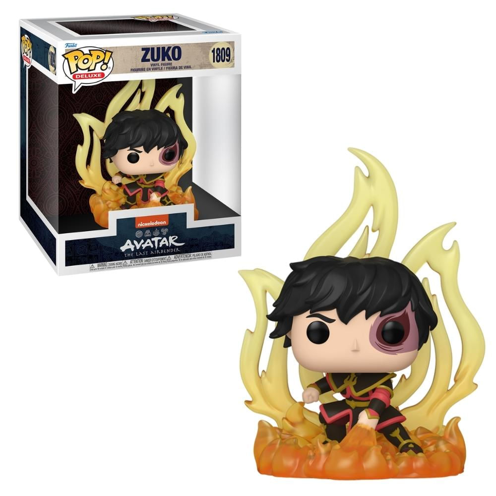 Boneco Funko Pop! Deluxe Avatar: O Último Mestre do Ar Zuko