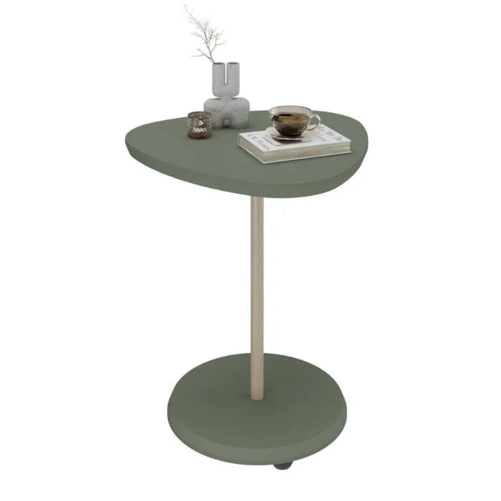 Mesa De Apoio Lateral Bel 45cm Verde Menta