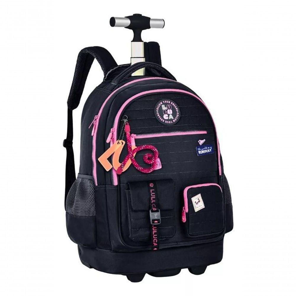 Mochila De Carrinho Oficial Luluca Clio Style Preto - 24634