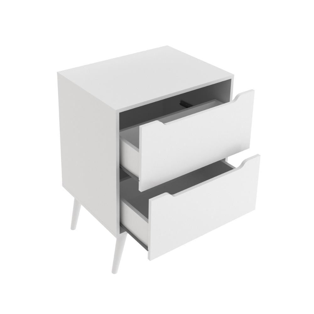 Gabinete Para Banheiro Com 2 Gavetas Bn3639 Branco Tecnomobili