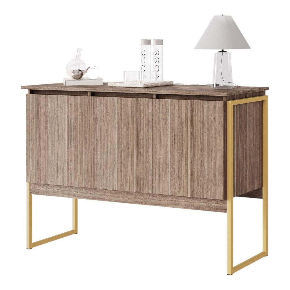 Buffet Classico 3 Portas Affara Dourado