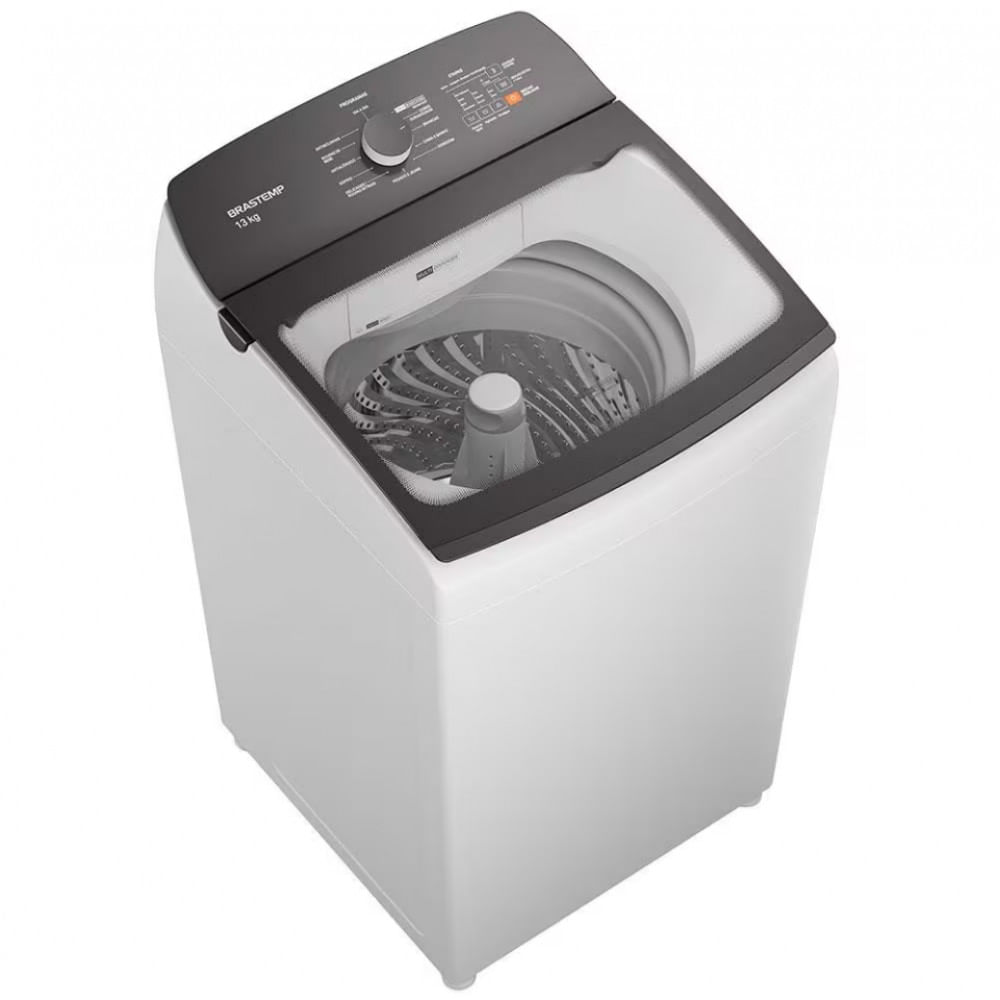 Lavadora de Roupas Brastemp BWK13AB com Ciclo Tira Manchas Advanced e Ciclo Antibolinha - 13kg Branco / 220V