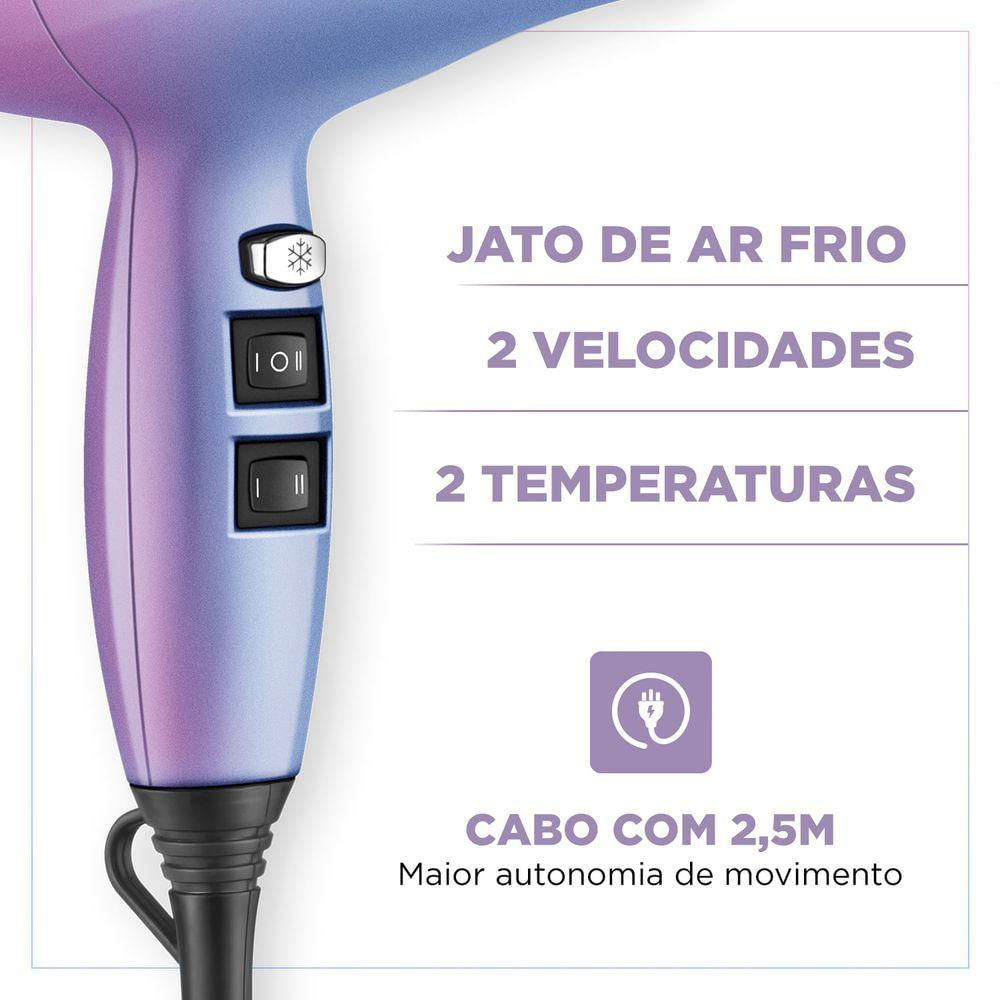 Secador De Cabelo By Juliette Mondial Scp-ju-03 60hz 127V