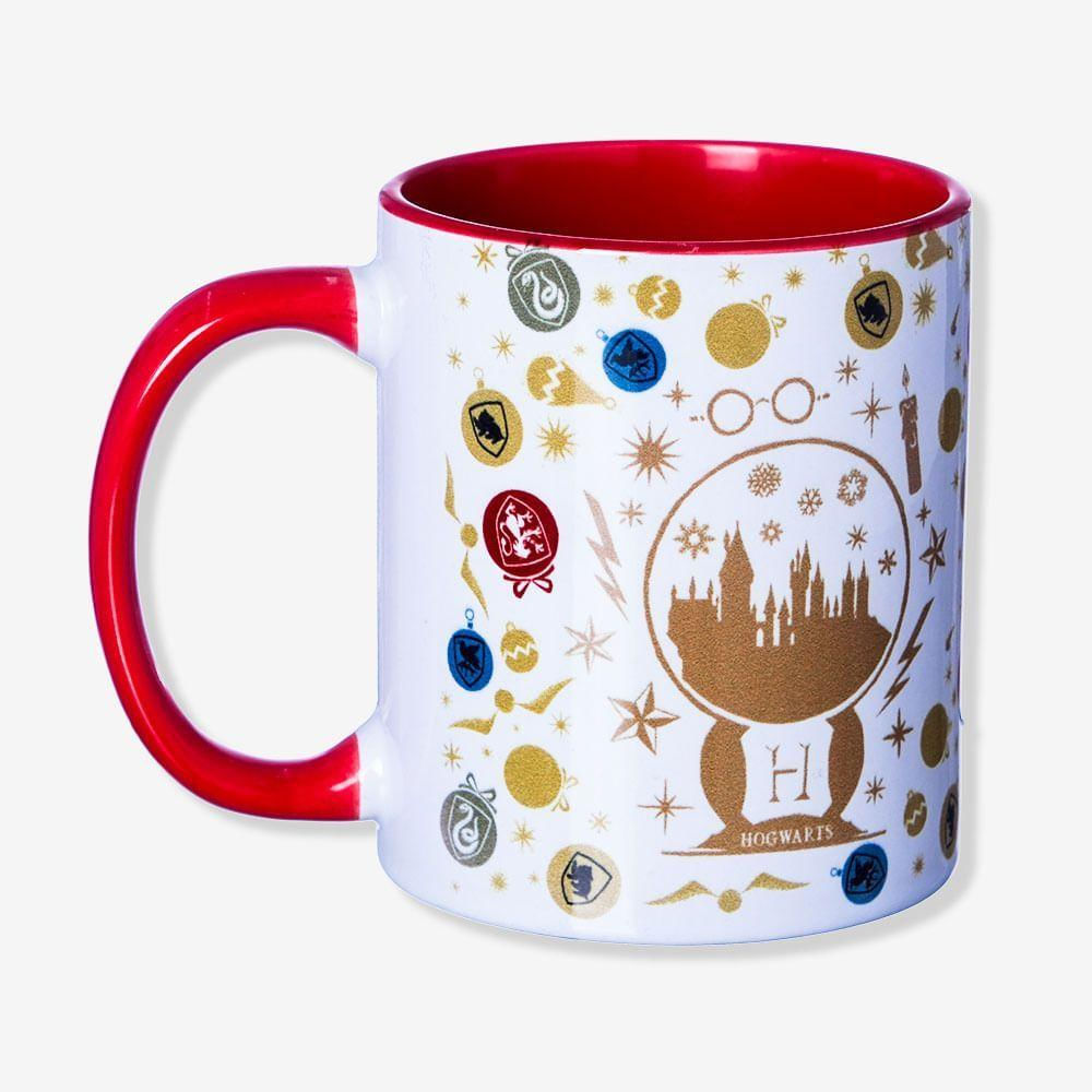 Caneca Pop Hogwarts Natal - Harry Potter