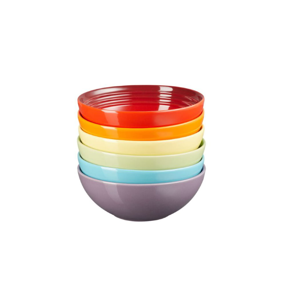 SET 6 BOWLS LE CREUSET REDONDOS 16CM GIFT COLL GIFT COLLECTION 79286168359006