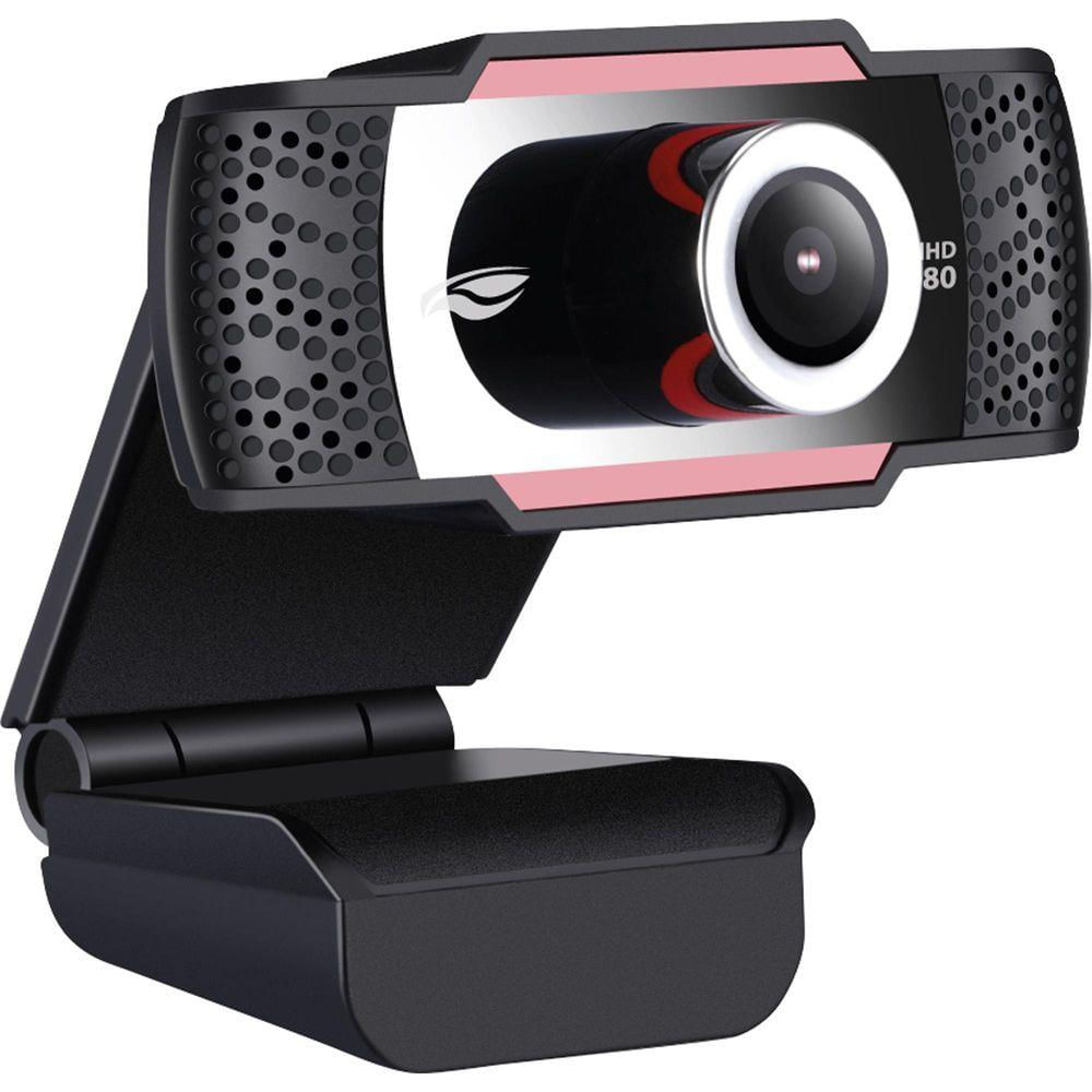 Webcam C3tech Wb-100bk Full Hd 1080p Preto