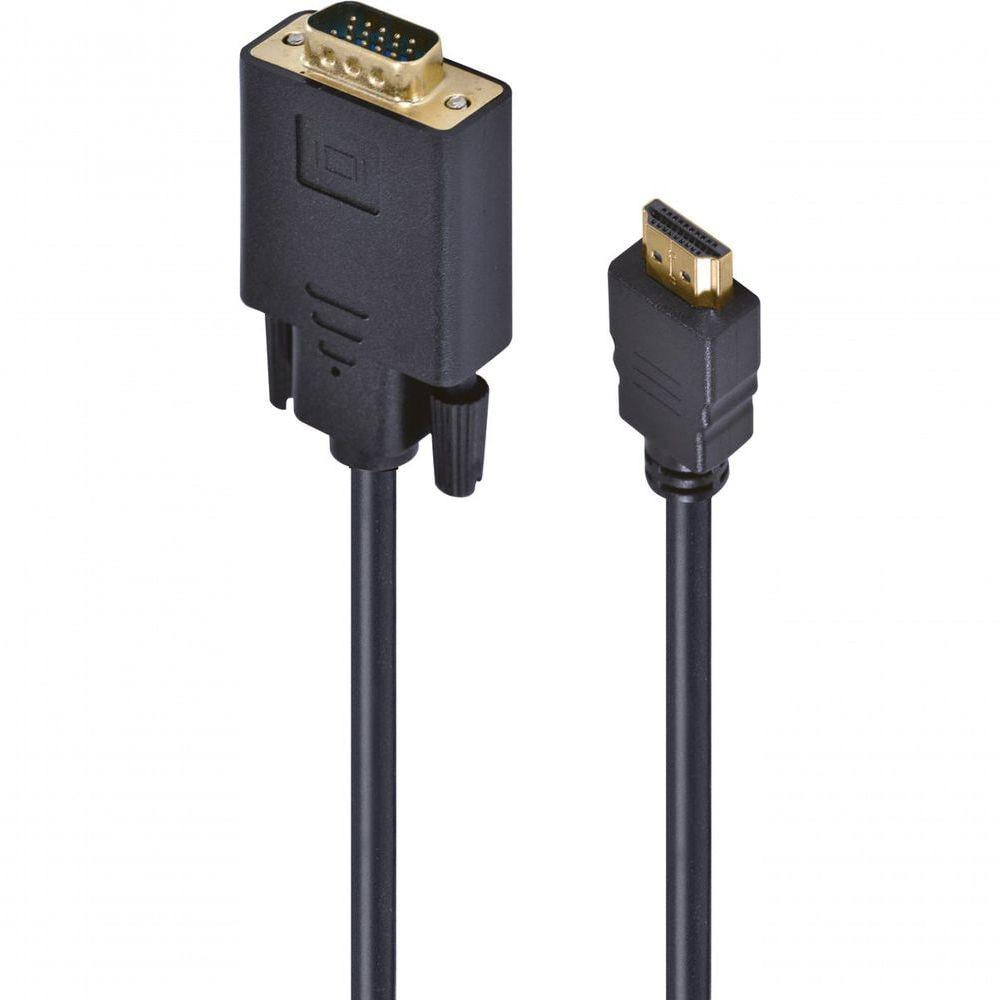 Cabo Conversor Hdmi X Vga 1080i 30cm