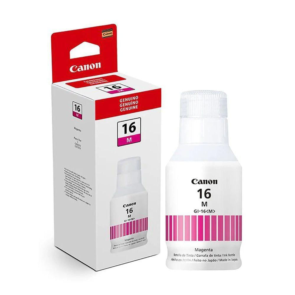 Refil De Tinta Canon Gi-16 Magenta Original Gi16 G16 Bk Gx5010 Gx6010 Gx7010