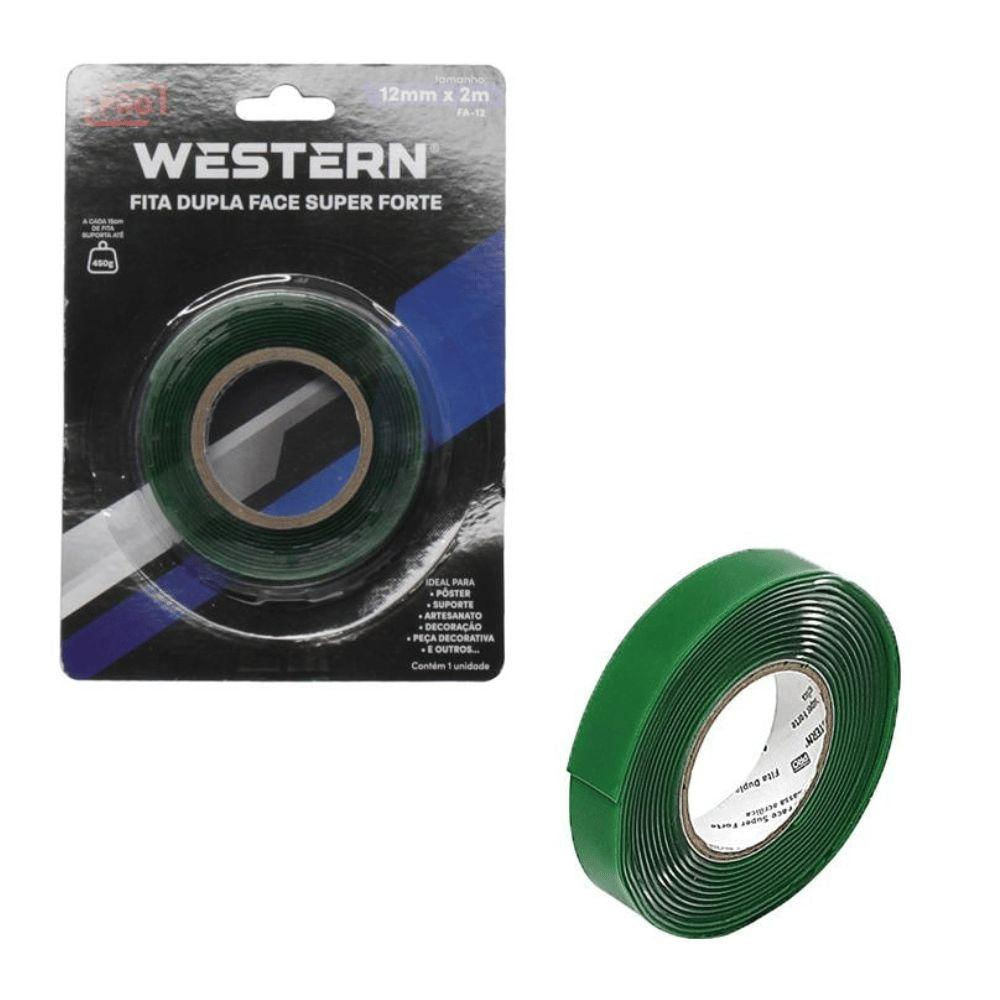 Fita Dupla Face Forte Western 2m X 12mm