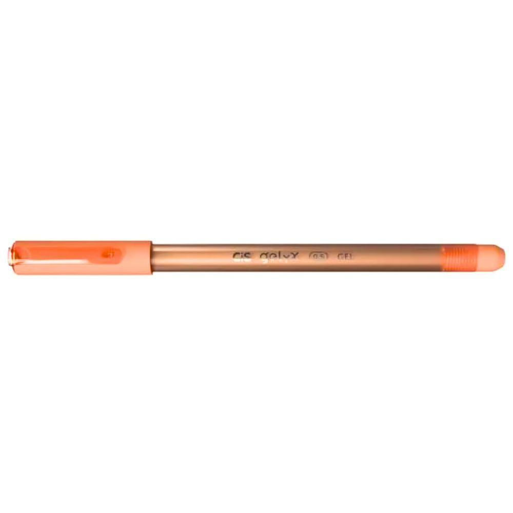 Caneta Gel Gelyx Cores Pastel 0.8mm Cis Laranja