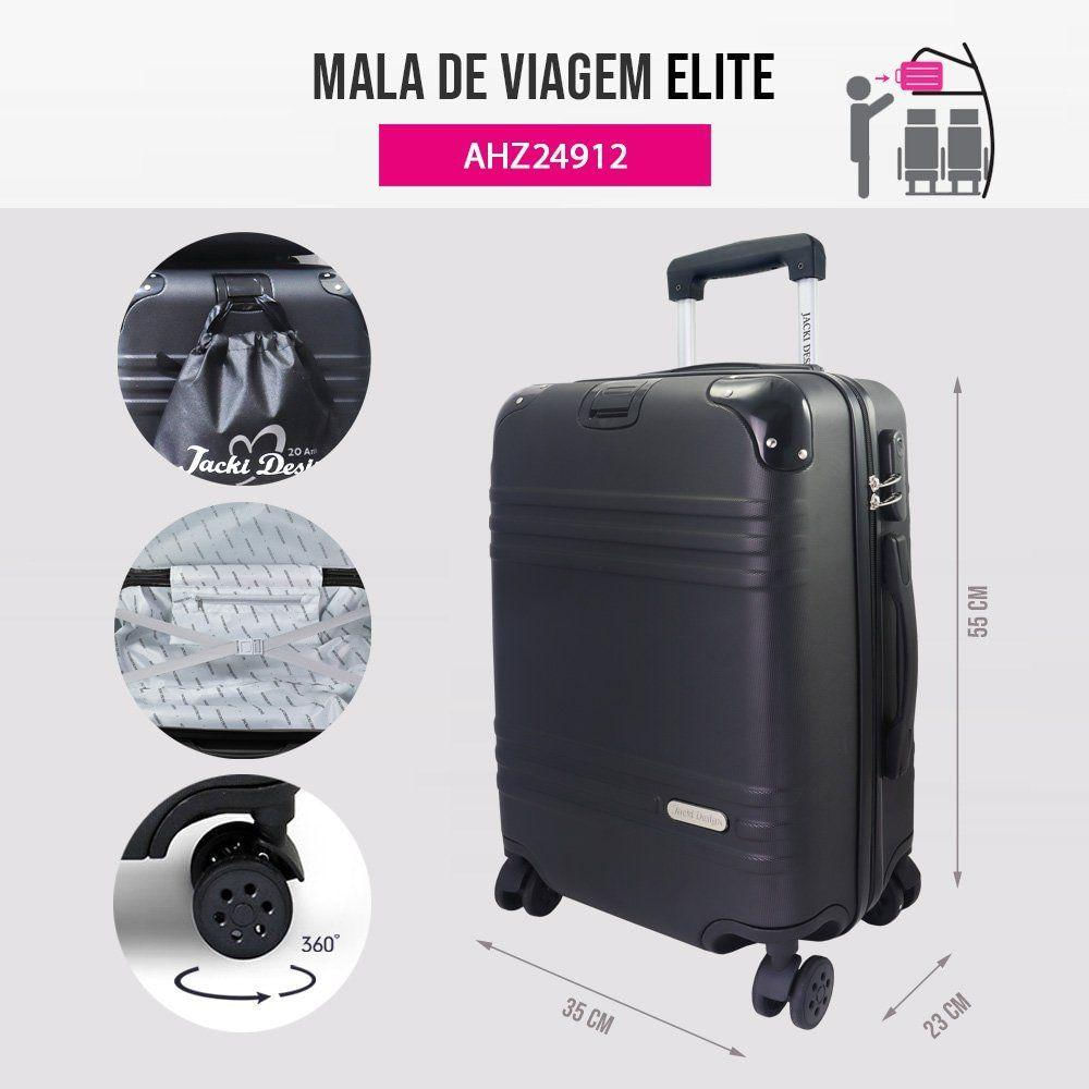 Mala De Viagem Elite Preto