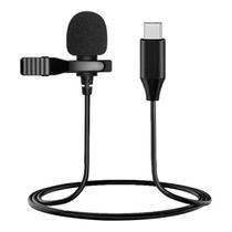 Microfone Lapela Usb C