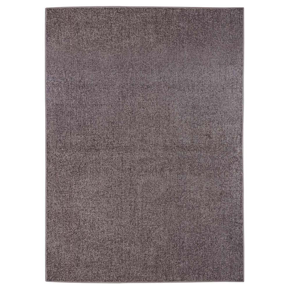 Tapete Sala Antiderrapante Linen 03 Cinza 1,40x2,00m