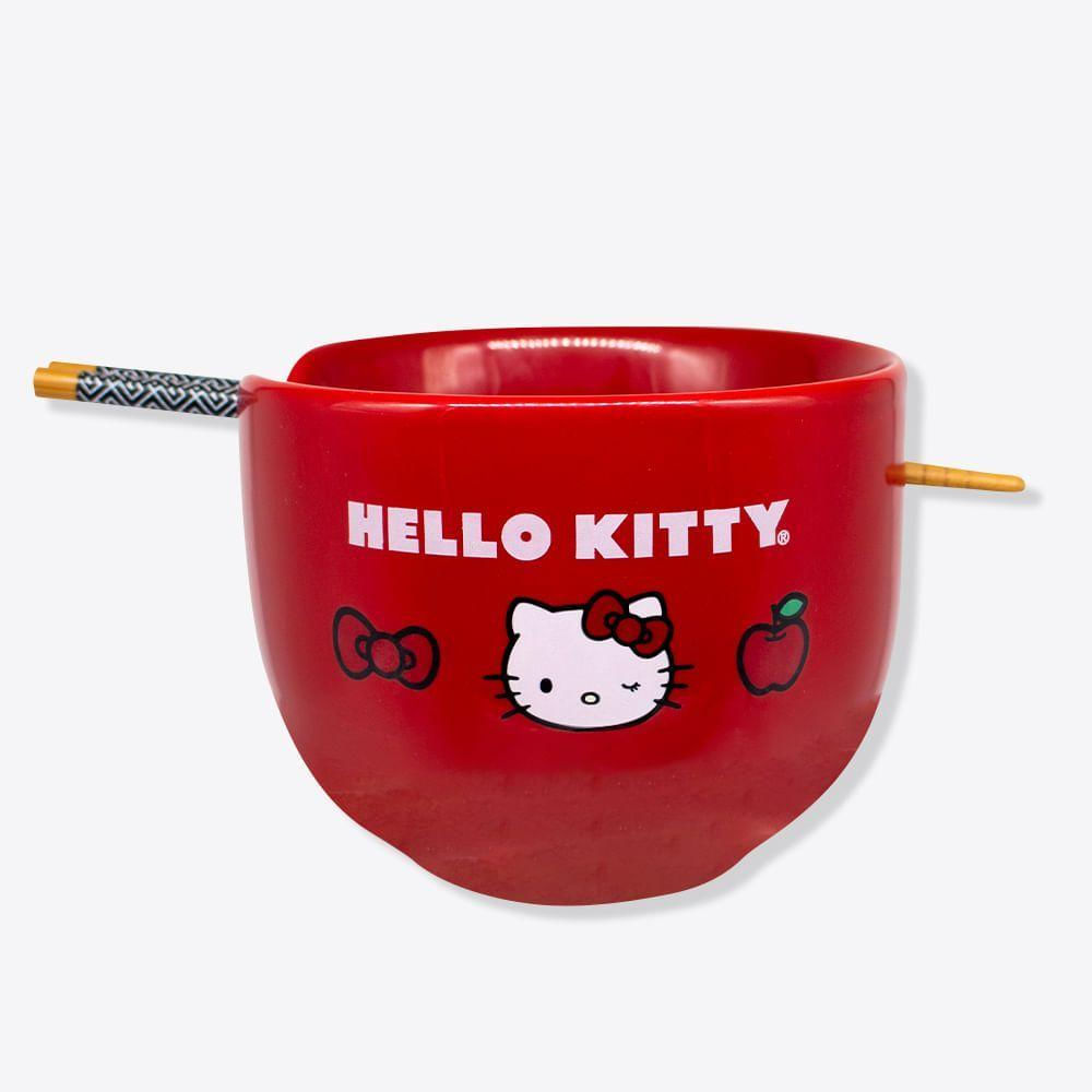 Bowl Com Hashi Hello Kitty