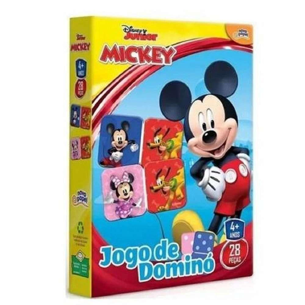 Jogo De Dominó Disney Júnior Mickey 28 Peças Toyster