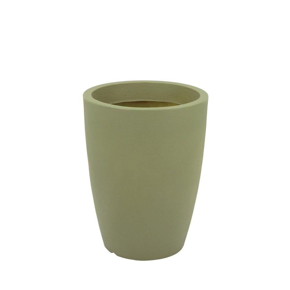 Vaso Tramontina Thai Polietileno Verde Oliva 58cm Tramontina