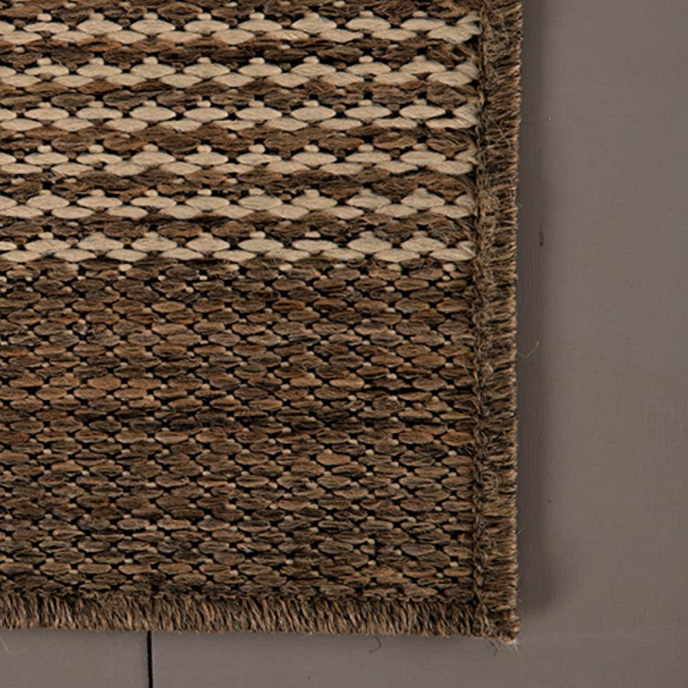 Tapete Passadeira Sisal 3,00m x 66cm Base Antiderrapante Para Corredor Cozinha Quarto Sala - Mescla 2