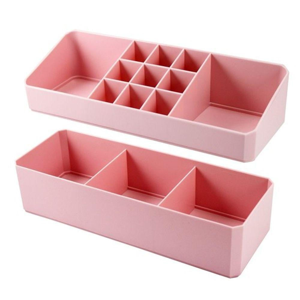 Organizador De Maquiagem, Porta Jóias De 2 Andares Linha Loft Black Friday Rosa