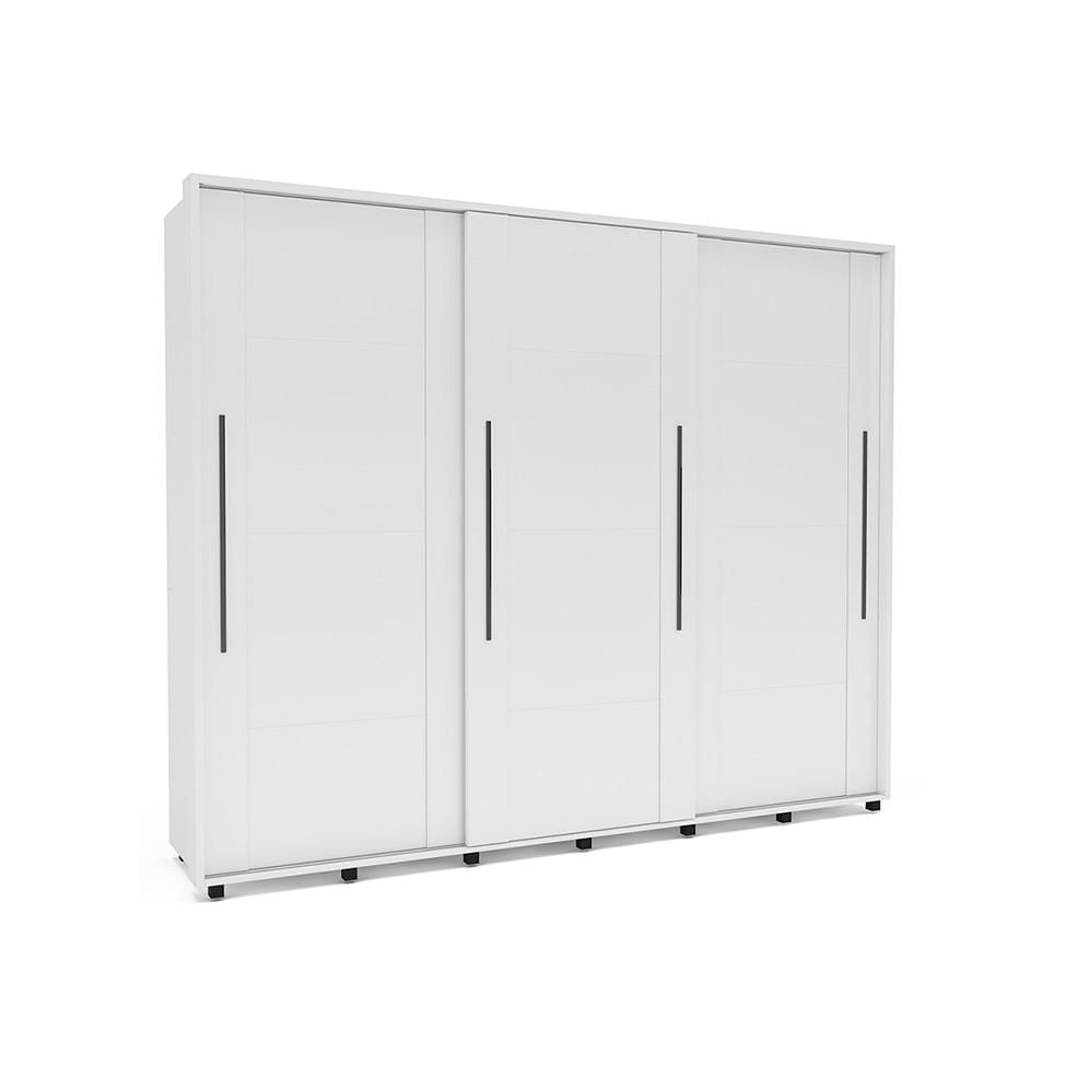 Guarda-Roupa Casal Sevilha Flex 3 PT 4 GV Branco