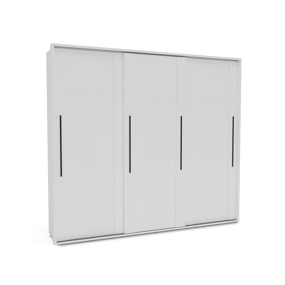 Guarda-Roupa Casal Coimbra Flex 3 PT 6 GV Branco