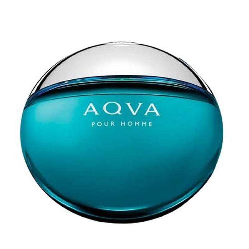 Aqva Pour Homme BVLGARI Perfume Masculino Eau de Toilette 100ml Importado 100ml / Incolor