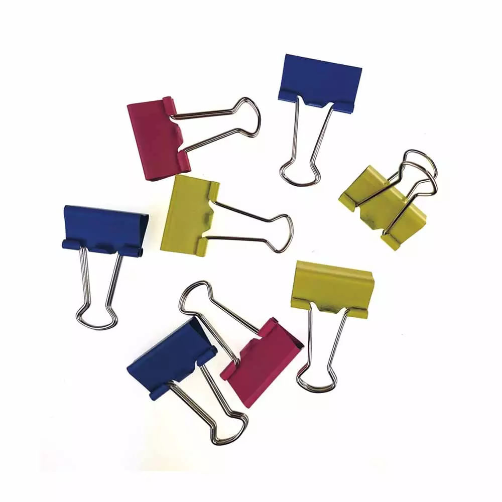 Binder Clip Le Candy 25mm com 8 Unidades