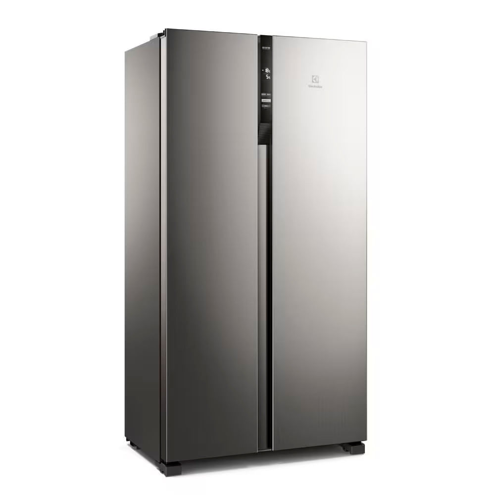 Geladeira Electrolux Frost Free Side By Side 435L IS4S com Tecnologia AutoSense, Painel Digital e Turbo Freezer