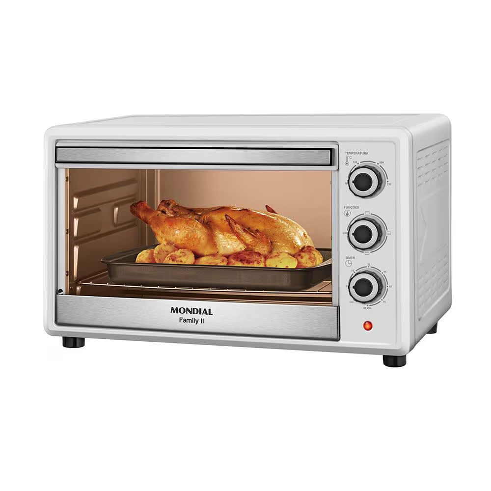 Forno Elétrico Mondial Line Family II FR-42-W com 42 Litros