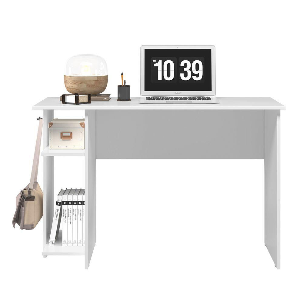 Mesa Gamer Leeds Q01 - Adj Decor Branco