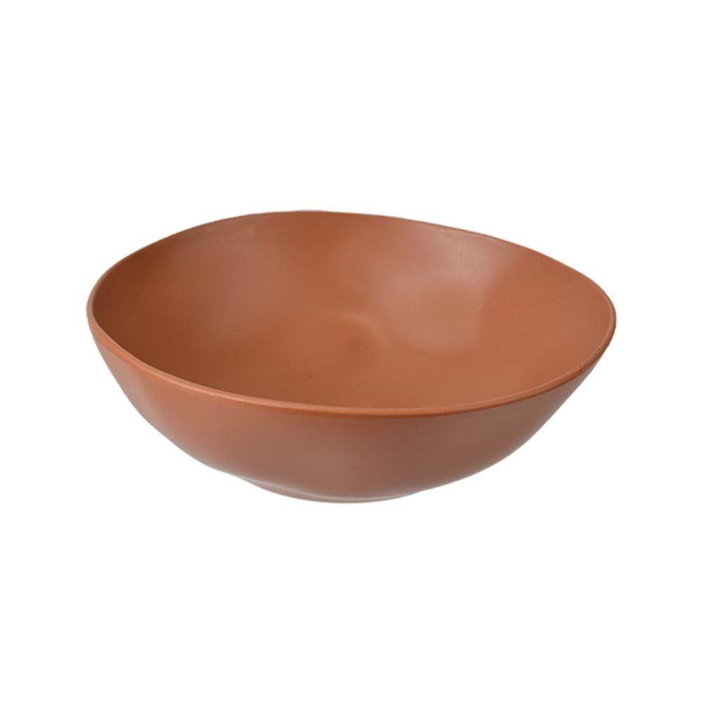 Bowl Ecológico Fibra De Bambu E Pp Organic Lyor terracota