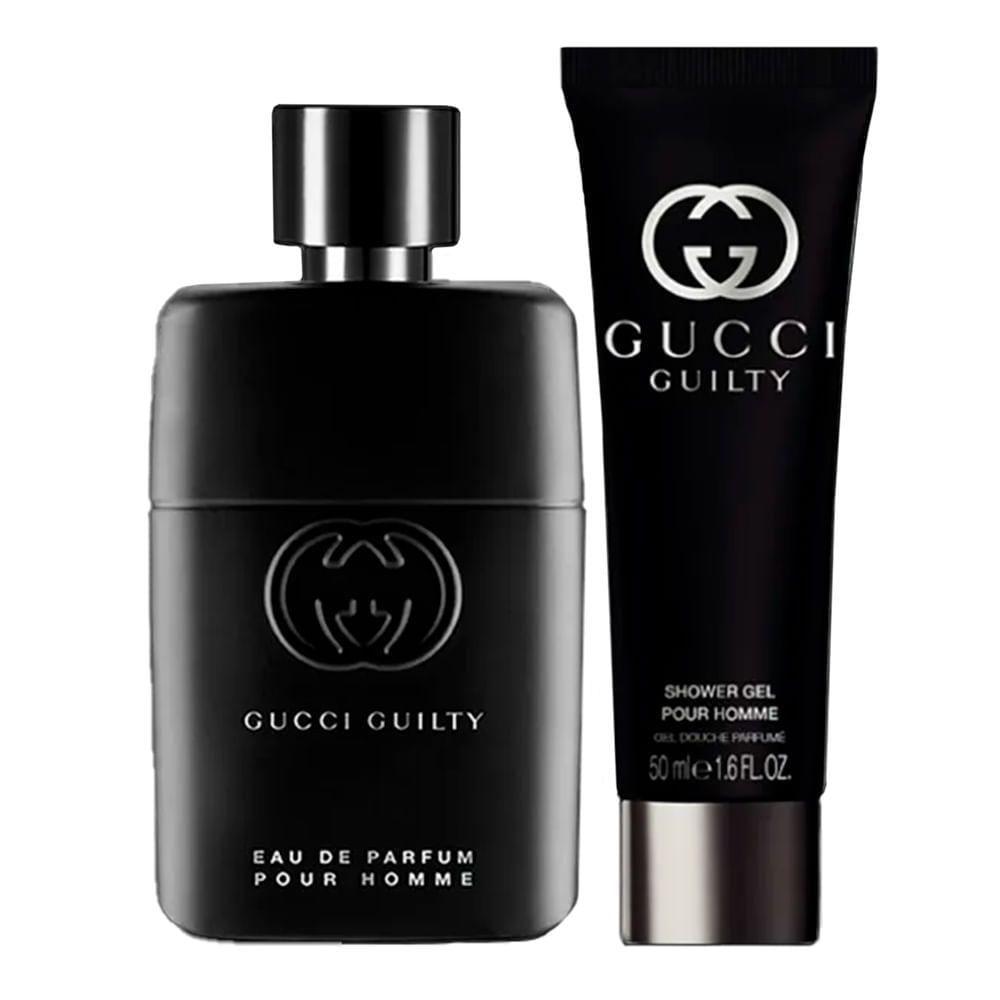 Kit Gucci Guilty Edp Masculino 50ml + Shower Gel