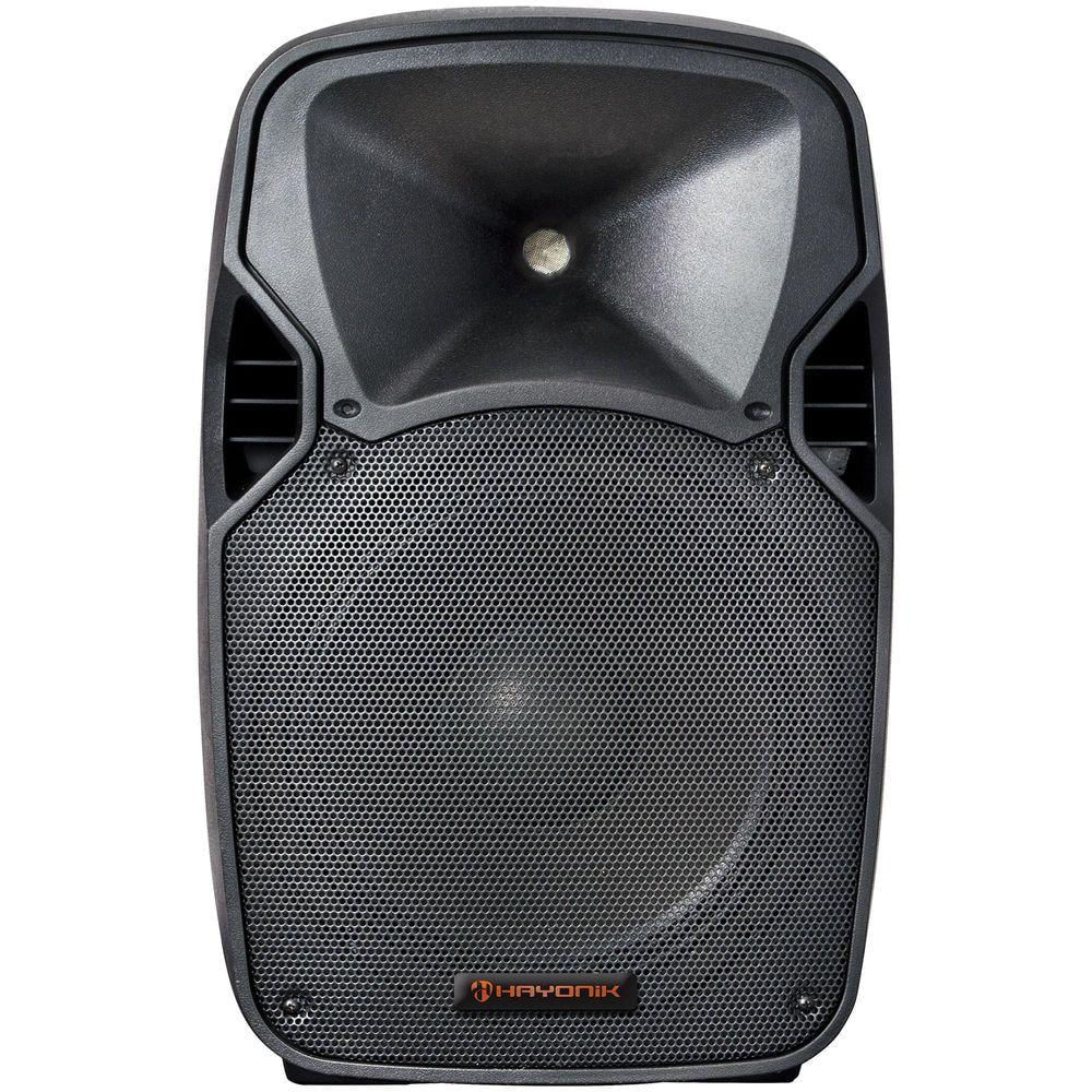 Caixa Acústica Ativa Hayonik Cpa-12400l 400w Bluetooth Preta