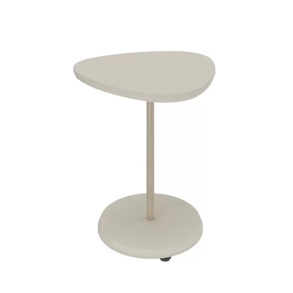 Mesa De Apoio Lateral Bel 45cm Off White