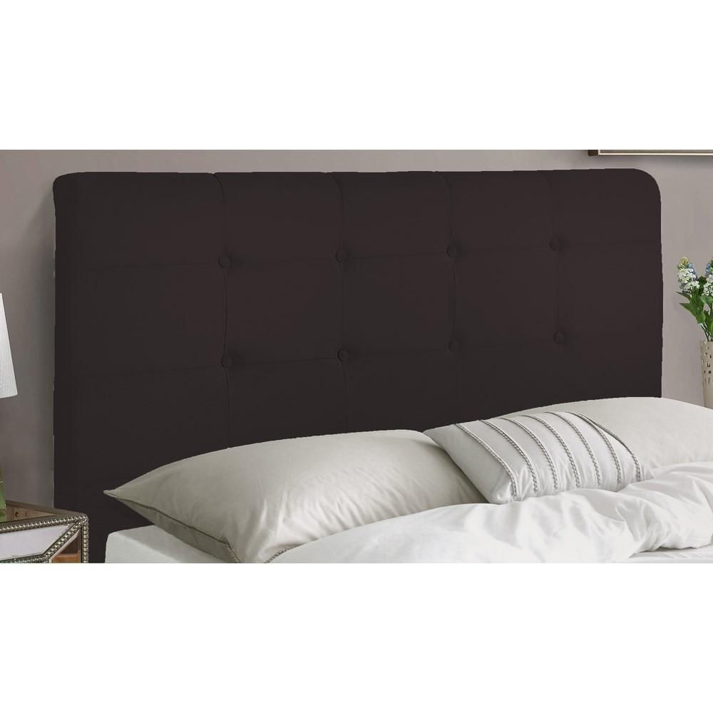 Cabeceira Cama Box Casal Queen 160cm Luna I02 Sintético Marrom - Mpozenato