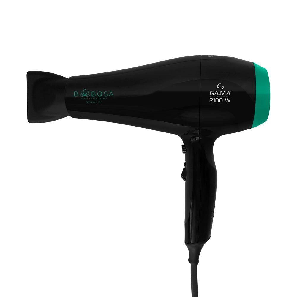 Secador De Cabelo Gama Primo Babosa Ceramic íon Preto-verde 110v