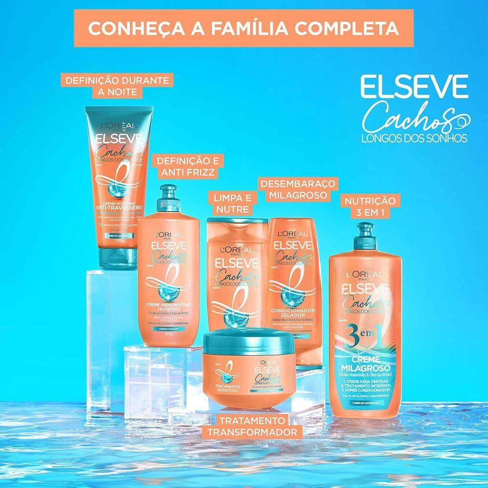 Shampoo Nutri Preenchedor Elseve Cachos Longos Dos Sonhos L'oréal Paris 200ml