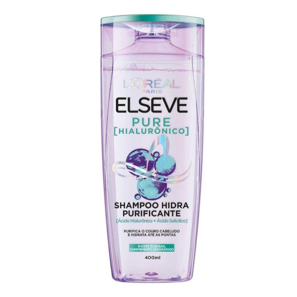 Shampoo L'oréal Paris Elseve Pure Hialurônico 400ml