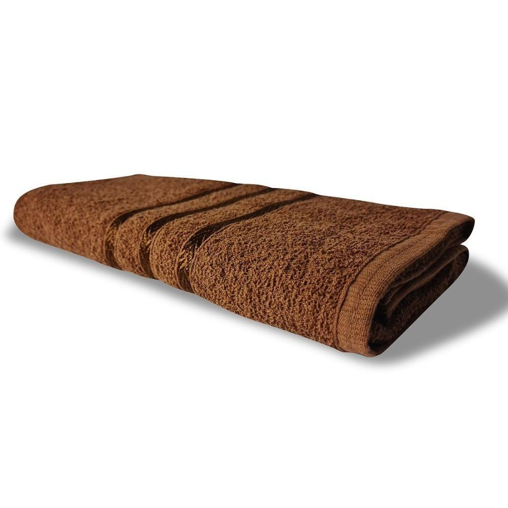 Toalha De Banho Grande Verona 230g m² 100% Algodão 70x125cm Marrom
