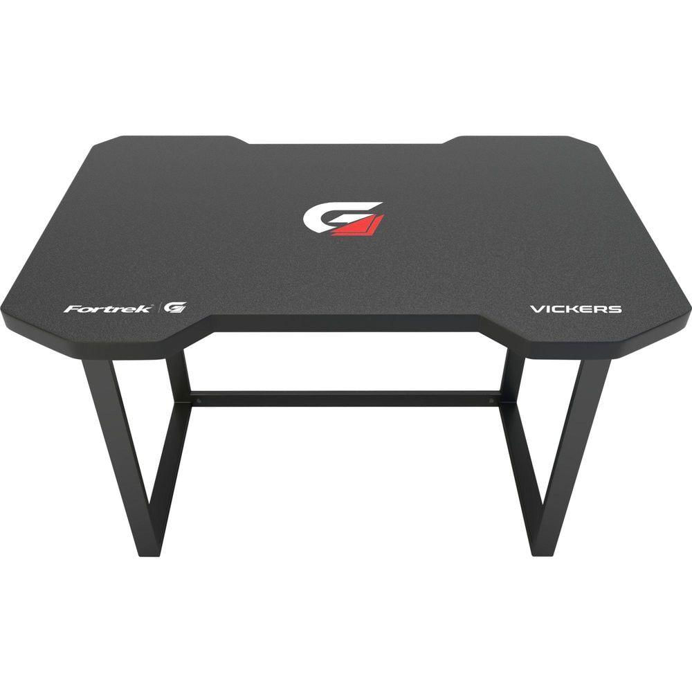 Mesa Gamer Fortrek Vickers Preta-vermelha