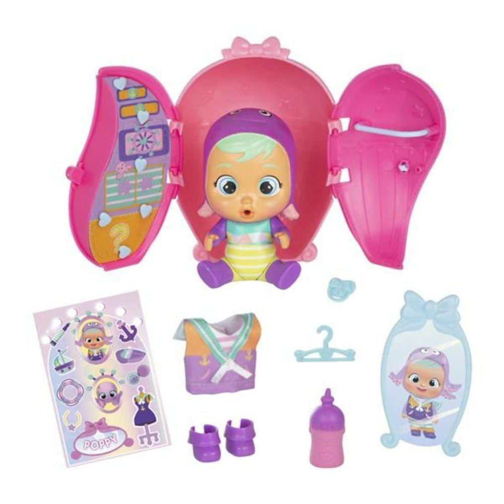 Boneca Crybabies Dress Me Up Surpresa Multikids 8 Acessorios