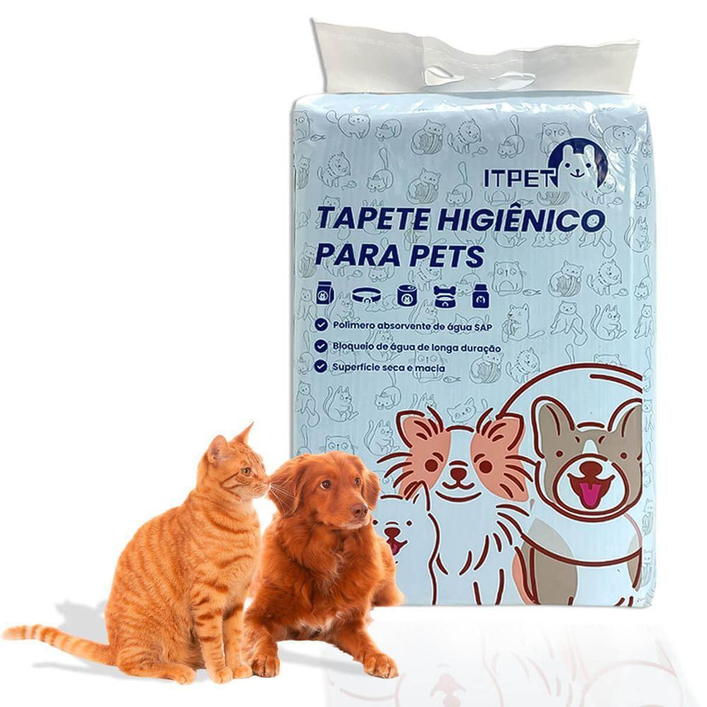 Tapete Higiênico Para Pets 40 Unidades Higiene E Praticidade