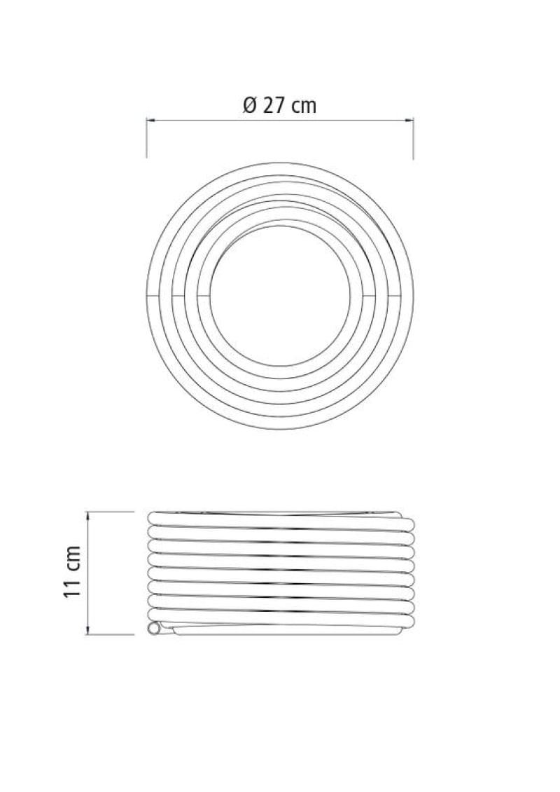 Mangueira Nível Cristal 5/16" Tramontina PVC 1 Camada 30 m